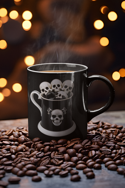 The Quirky Den = Skulls in mug