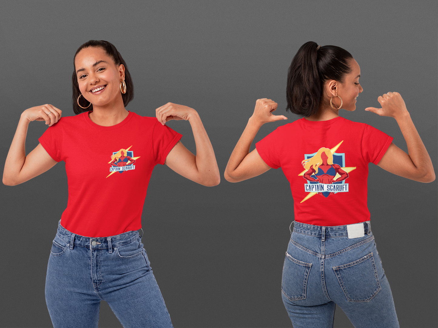 Captain Scarlift T-Shirt