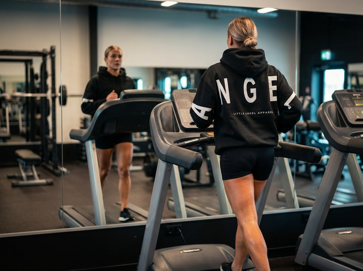 BLACK GEMINI - Peach Finish Oversized Hoodie with Solid Text (Copy)