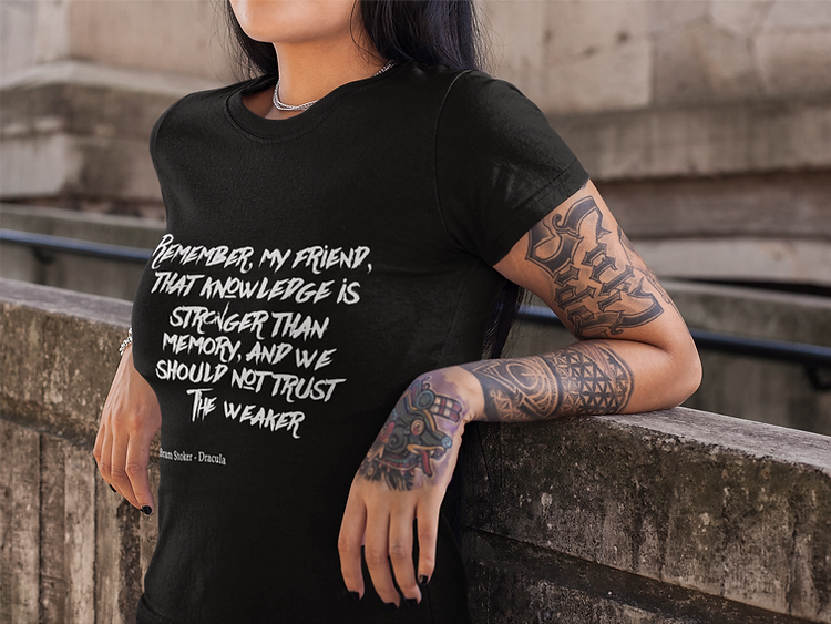 Remember my friend that knowledge