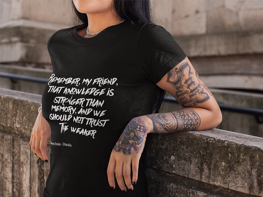 Remember my friend that knowledge