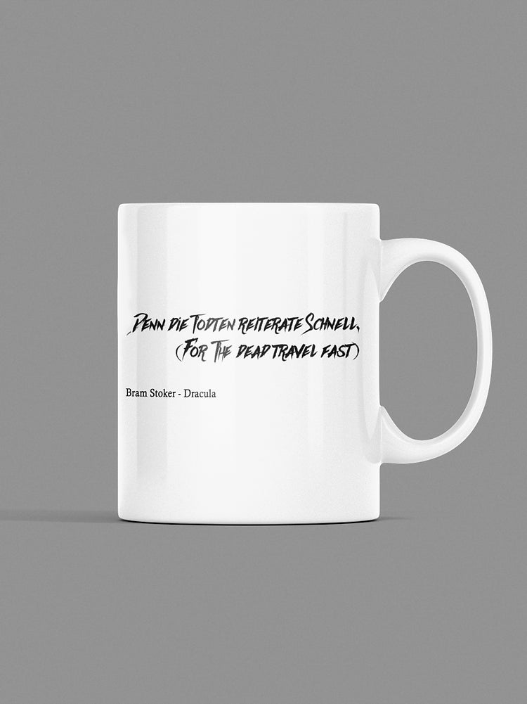 For the dead travel fast