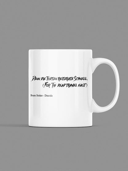 For the dead travel fast