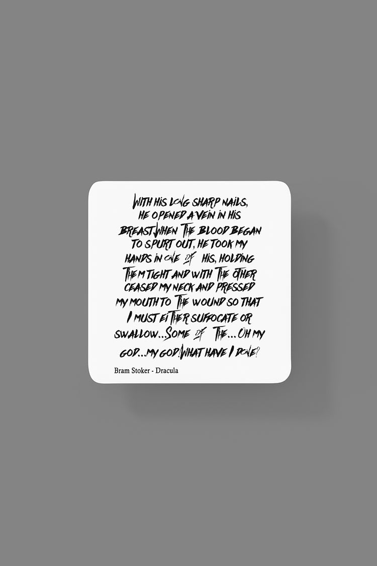 With long sharp nails