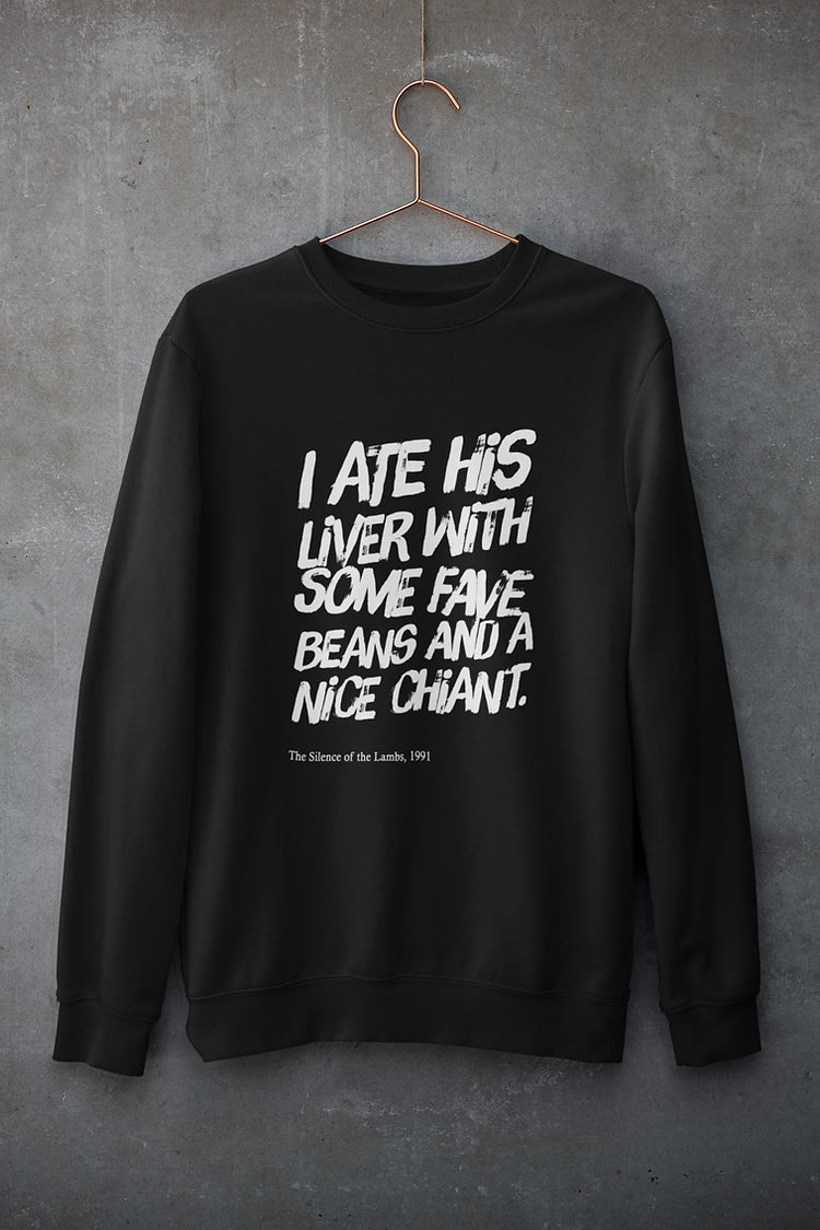 I ate his liver with some fava beans