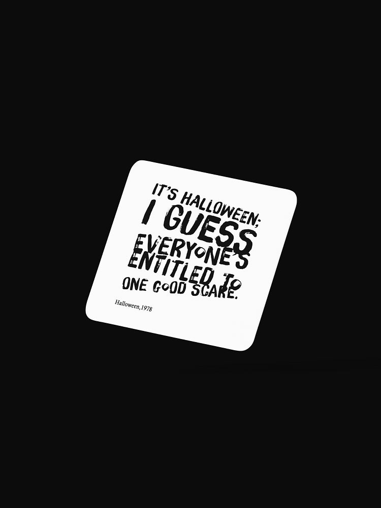 It's Halloween, I guess everyones entitled to one good scare