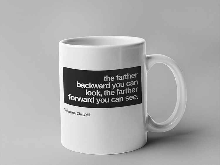 The farther backward you can look