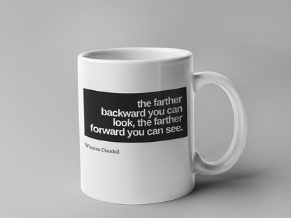 The farther backward you can look