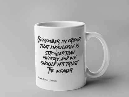 Remember my friend that knowledge