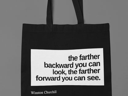 The farther backward you can look