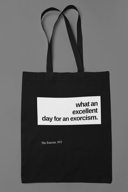 What an excellent day for an exorcism