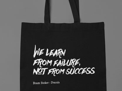 We learn from failure not success