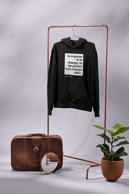 To improve is to change