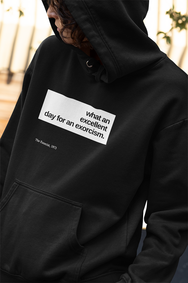 What an excellent day for an exorcism