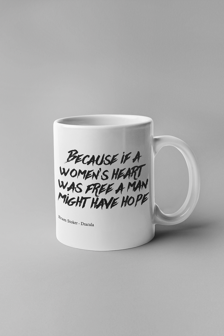 Because if a women's heart is free