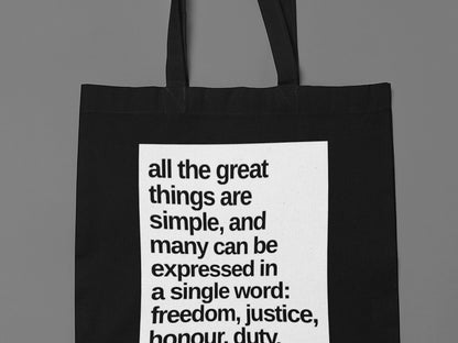 All the great things are simple