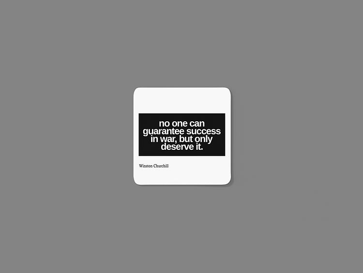 Now this is not the end