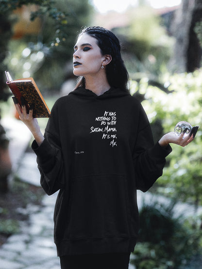 It has nothing to do with Satan