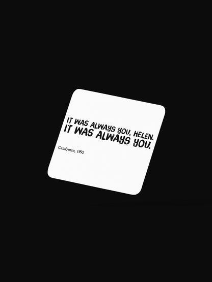 It was the Boogeyman