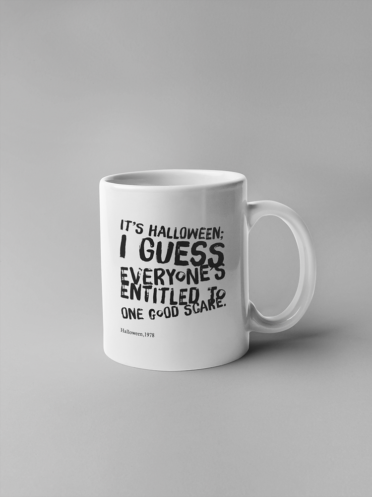 It's Halloween, I guess everyones entitled to one good scare