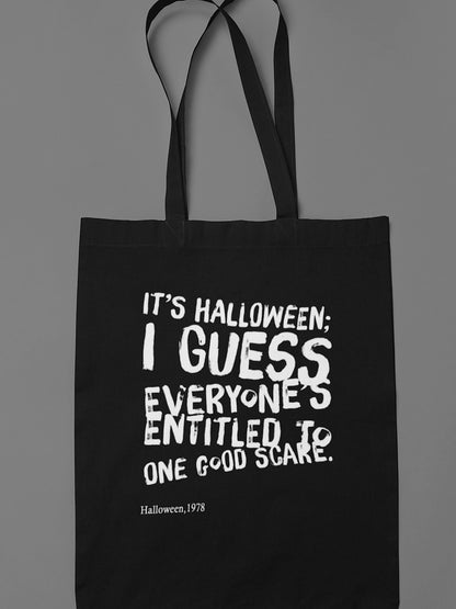 It's Halloween, I guess everyones entitled to one good scare