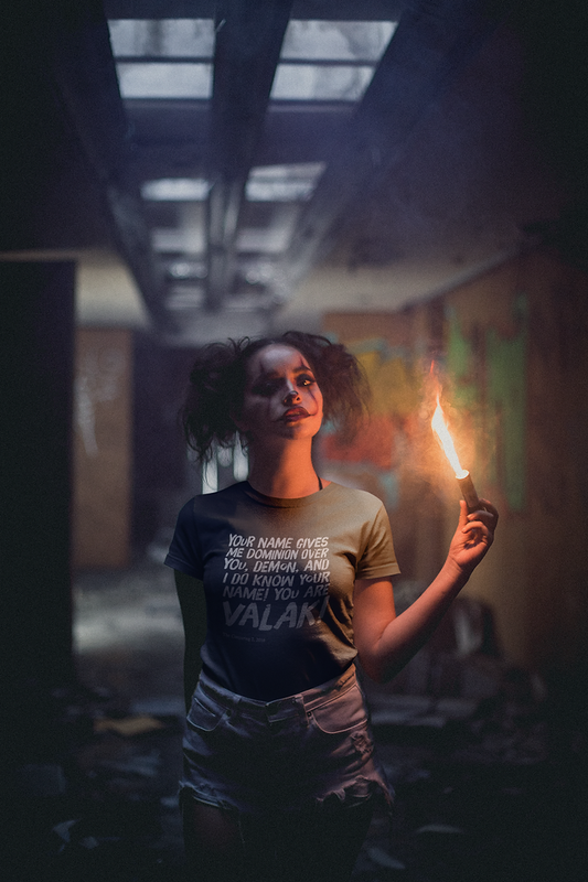 Your name gives me your dominion over you demon