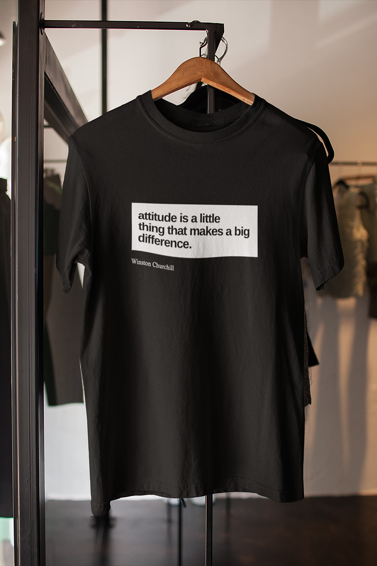 Attitude is a little thing that makes a big difference