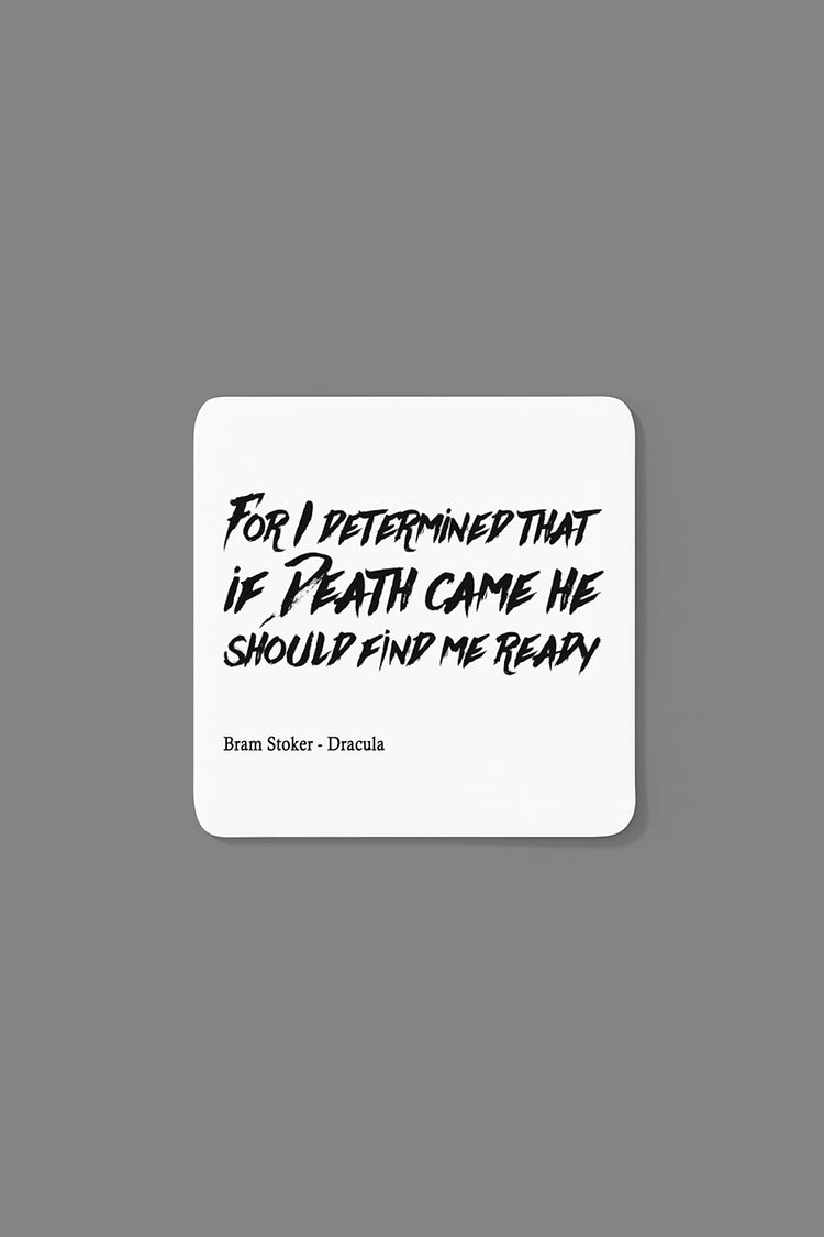 For I determined that if death