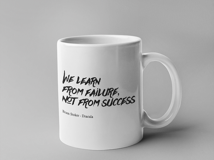 We learn from failure not success