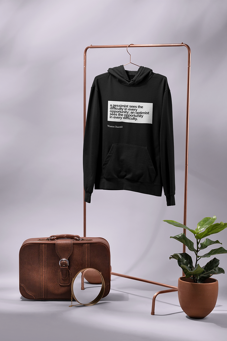 A pessimist sees difficulty in every opportunity