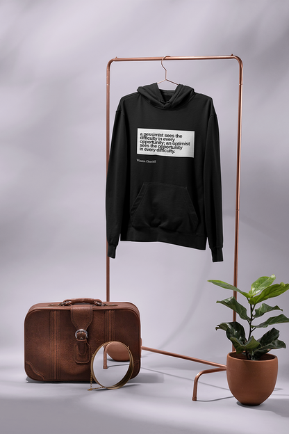 A pessimist sees difficulty in every opportunity