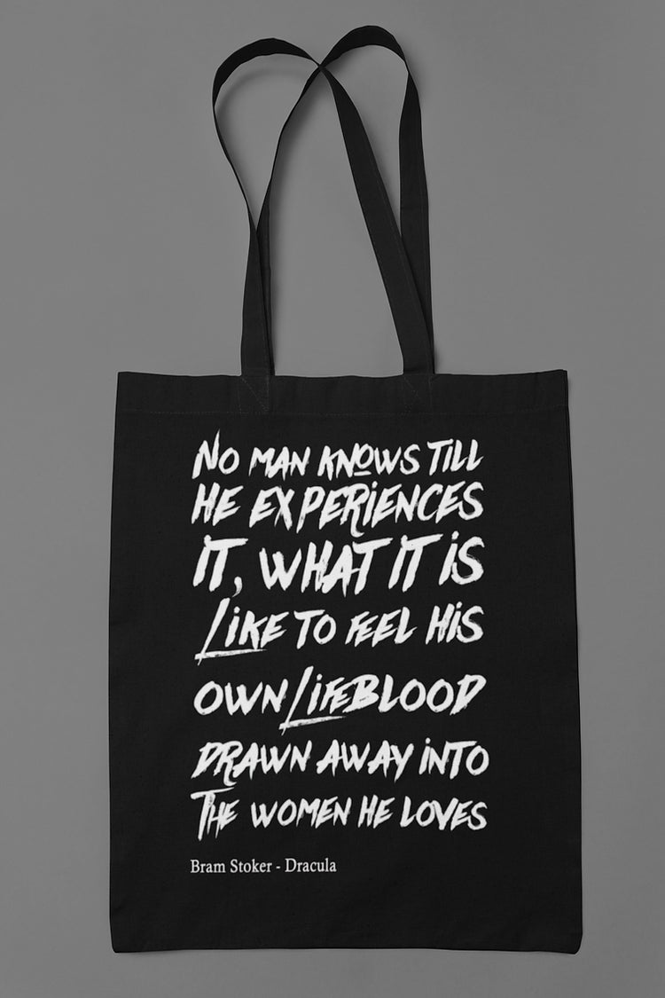 No man knows until he experiences it