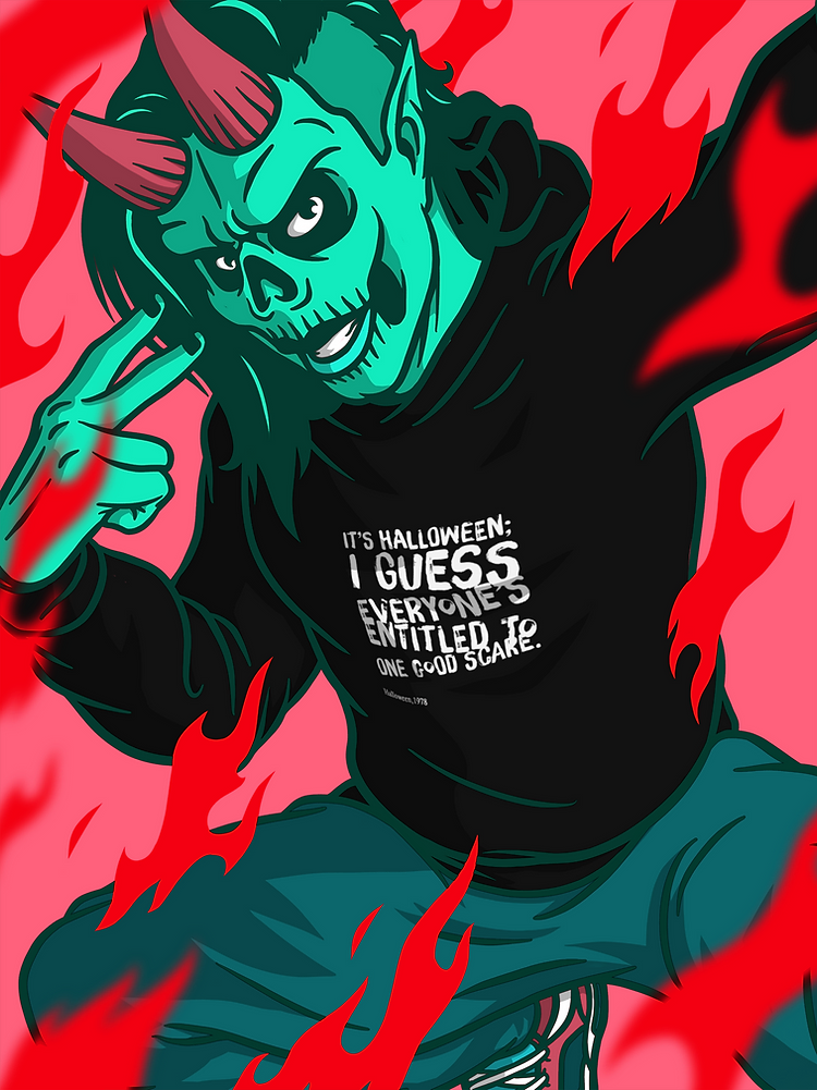 It's Halloween, I guess everyones entitled to one good scare